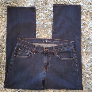 7 For All Mankind Blue Austyn Jeans Size 33